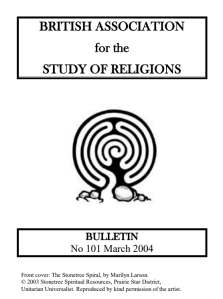 BASR Bulletin 101 | March 2004