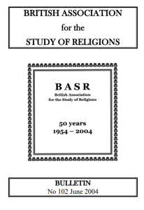 BASR Bulletin 102 | June 2004