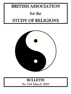 BASR Bulletin 104 | March 2005