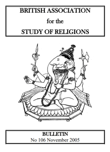 BASR Bulletin 106 | November 2005