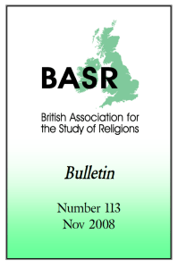 BASR Bulletin 113 | November 2008