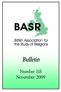 BASR Bulletin 115 | November 2009