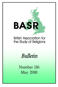 BASR Bulletin 116 | May 2010