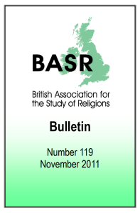 BASR Bulletin 119 | November 2011