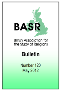 BASR Bulletin 120 | May 2012