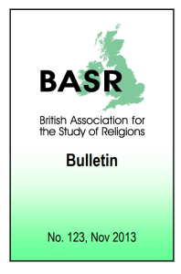 BASR Bulletin 123 | November 2013